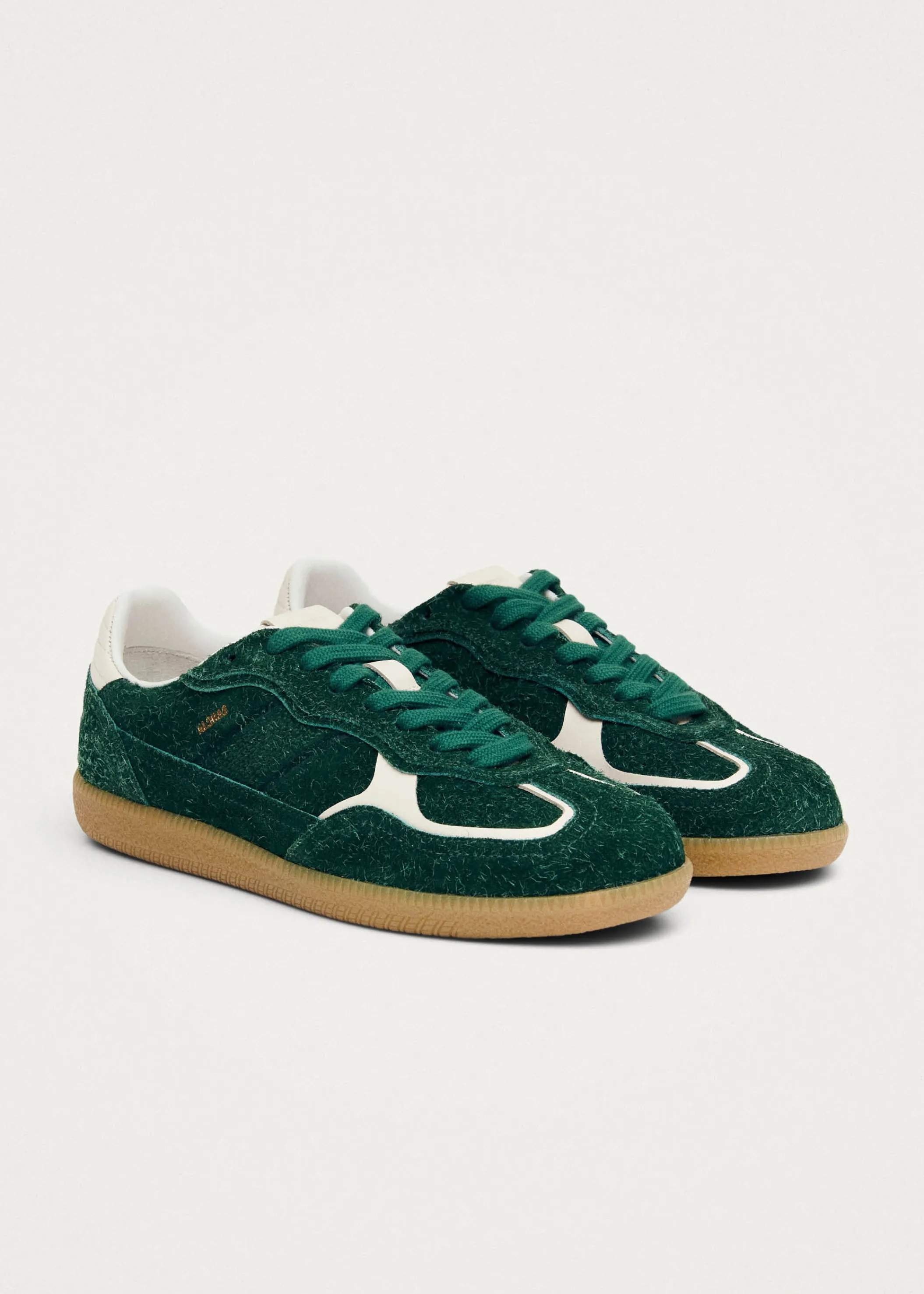 ALOHAS Tb.490 Rife Suede Fuzzy Grüne Leder-Sneaker< Limited Units | Men